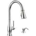 thumbnail image 1 of Delta 19831Z-Sd-Dst Hazelwood 1.8 GPM Single Hole Pull Down Kitchen Faucet - Chrome, 1 of 7
