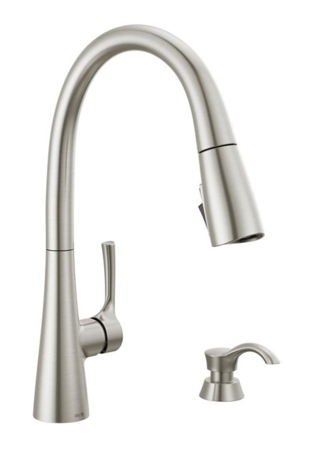Delta 19835ZSdDst Auburn Single Handle PullDown Kitchen Faucet