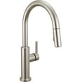 thumbnail image 1 of Delta 19867Lf Nicoli 1.8 GPM Single Hole Pull Down Kitchen Faucet - Brilliance Stainless, 1 of 7