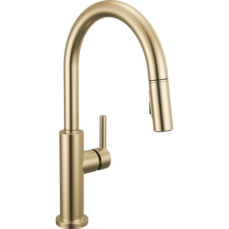 Delta 19867Lf Nicoli 1.8 GPM Single Hole Pull Down Kitchen Faucet - Bronze