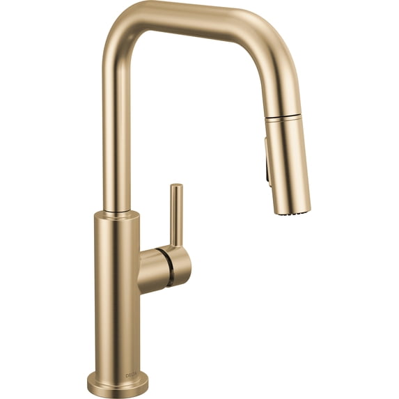 Delta 19868Lf Nicoli 1.8 GPM Single Hole Pull Down Kitchen Faucet - Bronze