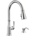 thumbnail image 1 of Delta 19877Z-SD-DST Capertee 1.8 GPM Single Hole Pull Down Kitchen Faucet - Chrome, 1 of 7