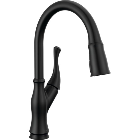Delta 19888Tz-Dst Ophelia 1.8 GPM Single Hole Pull Down Kitchen Faucet - Black
