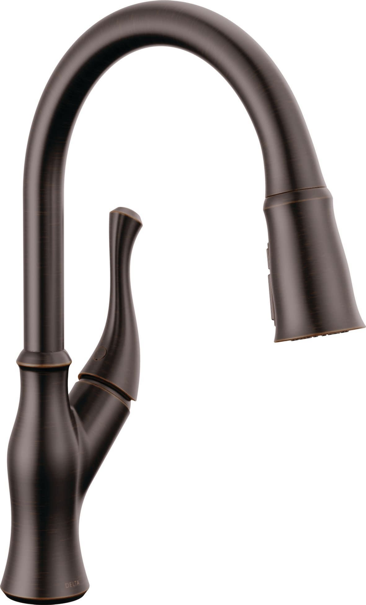 Venetian Bronze Single Handle Pull Down Kitchen Faucet with Spray