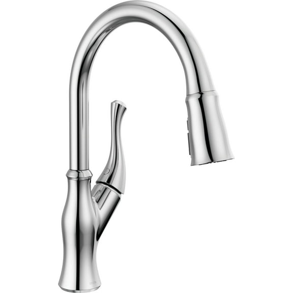 Delta 19888Z-Dst Ophelia 1.8 GPM Single Hole Pull Down Kitchen Faucet - Chrome