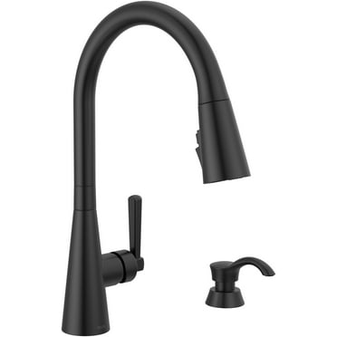 Delta 19893Z-Sd-Dst Boyd 1.8 GPM Single Hole Pull Down Kitchen Faucet - Black
