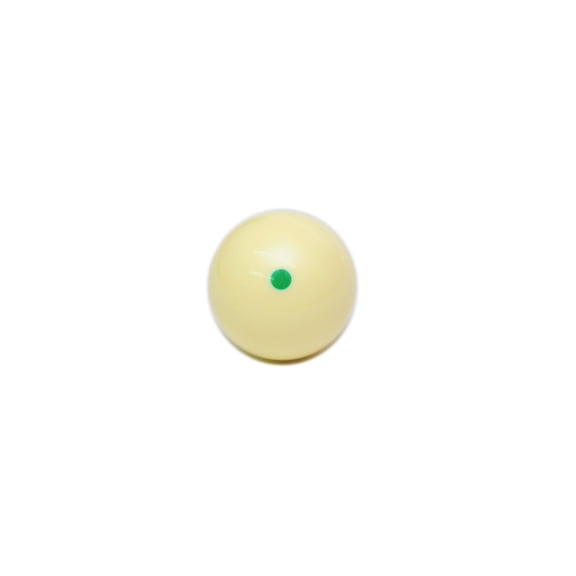 Delta 2 1/4 in. Billiards Deluxe Green Dot Cue Ball w/ Single Green Dot