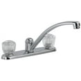 thumbnail image 1 of Delta 2102LF Classic Two Handle Kitchen Faucet, Chrome, 1 of 4