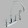 thumbnail image 1 of Delta 21902LF Lewiston High Arc 2 Handle Chrome Kitchen Faucet, 1 of 2