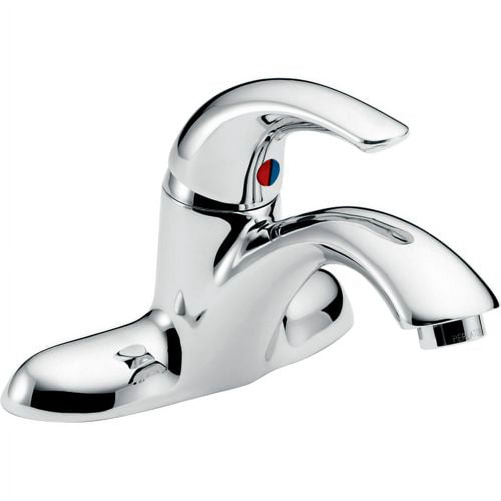 Delta Faucet 22C101 Single Handle Centerset Bathroom Faucet With Pop-Up, Chrome