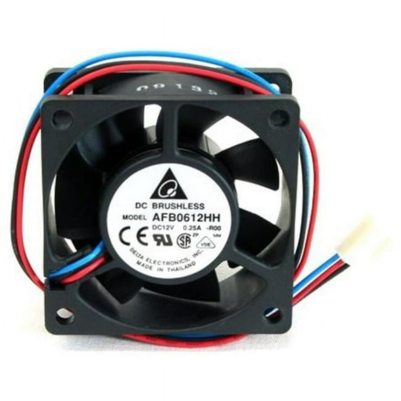Delta 23-6025-02 60 x 60 x 25 mm. Ball Bearing Cooling Fan