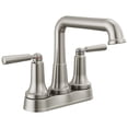 thumbnail image 1 of Delta Faucet Saylor 2-Handle Deck Mount Bathroom Faucet, Brushed Nickel, Diamond Seal Technology, 2536-SSMPU-DST, 1 of 7