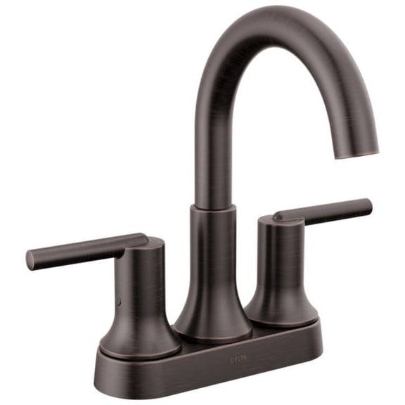 Delta 2559-Mpu-Dst Trinsic 1.2 GPM Centerset Bathroom Faucet - Bronze