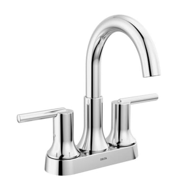 Delta Modern Single Handle Project-Pack Bathroom Faucet in Chrome ...