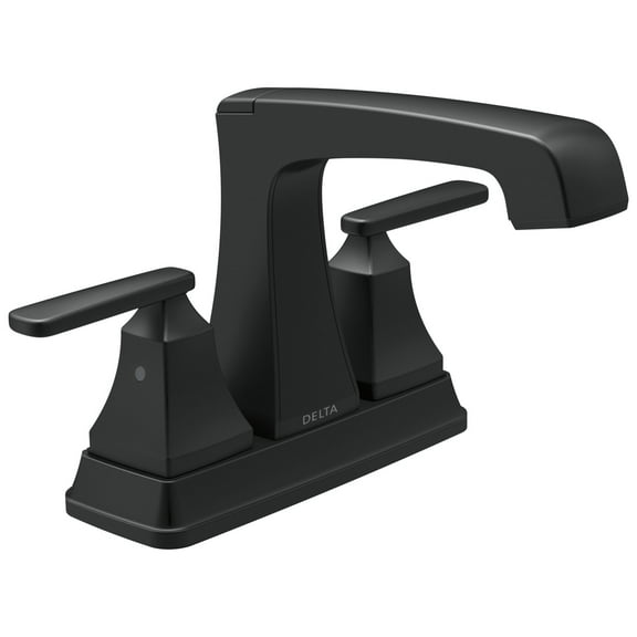 Delta 2564-Tp-Dst Ashlyn 1.5 GPM Centerset Bathroom Faucet - Black