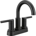 thumbnail image 1 of Delta 25749Lf Nicoli 1.2 GPM Centerset Bathroom Faucet - Black, 1 of 7