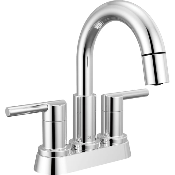 Delta 25749LF-PD Nicoli 1.2 GPM Centerset Bathroom Faucet - Chrome