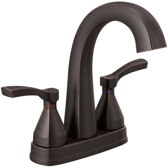 Delta 25775-Mpu-Dst Stryke 1.2 GPM Centerset Bathroom Faucet - Bronze