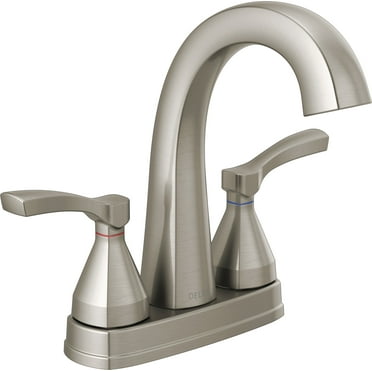 Delta 25775-Mpu-Dst Stryke 1.2 GPM Centerset Bathroom Faucet - Lumicoat Stainless