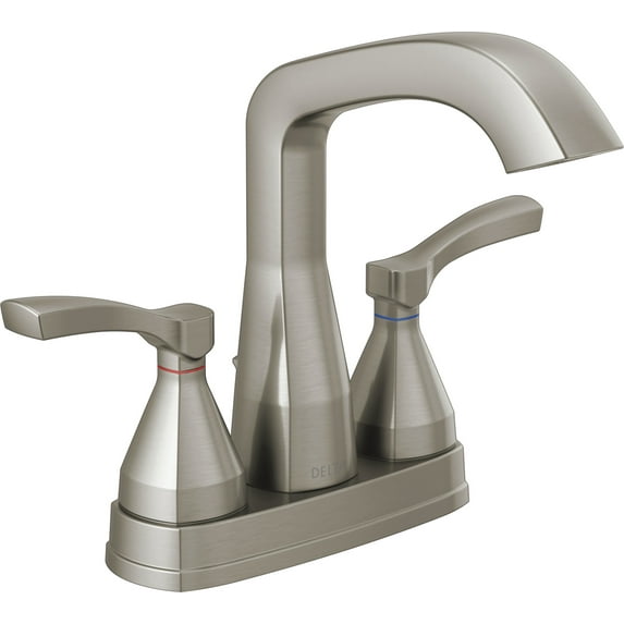 Delta 25776-Mpu-Dst Stryke 1.2 GPM Centerset Bathroom Faucet - Lumicoat Stainless