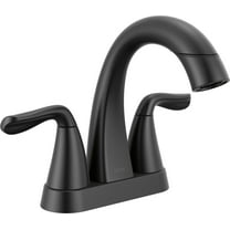 Delta 25840Lf-Pd Arvo 1.2 GPM Centerset Bathroom Faucet - Black