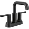 thumbnail image 1 of Delta 25849Lf Nicoli 1.2 GPM Centerset Bathroom Faucet - Black, 1 of 7