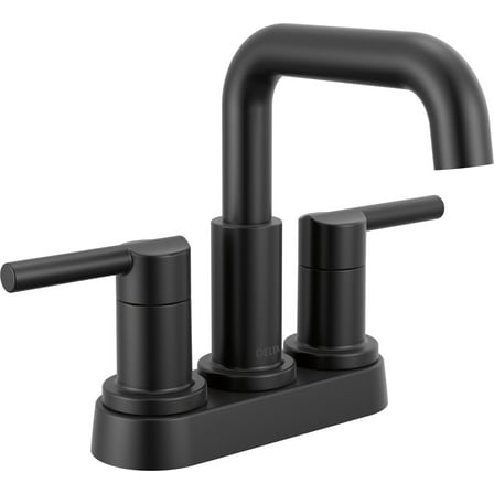 Delta 25849Lf Nicoli 1.2 GPM Centerset Bathroom Faucet - Black