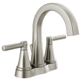 thumbnail image 1 of Delta Becker Two Handle Centerset Bathroom Faucet in Spotshield Brushed Nickel 25891LF-SP, 1 of 5