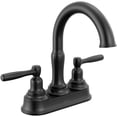 thumbnail image 1 of Delta 25985LF-BL Roe 1.2 GPM Centerset Bathroom Faucet - Black, 1 of 7
