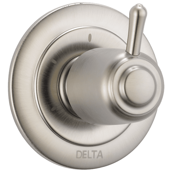 Delta 3-Setting 2-Port Diverter Trim in Stainless (Valve Not Included) T11800-SS