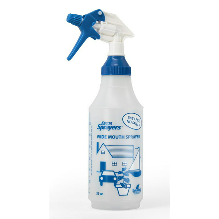 Delta Industries FG32PC1-12 Spray Bottle w/ Trigger, 32 oz