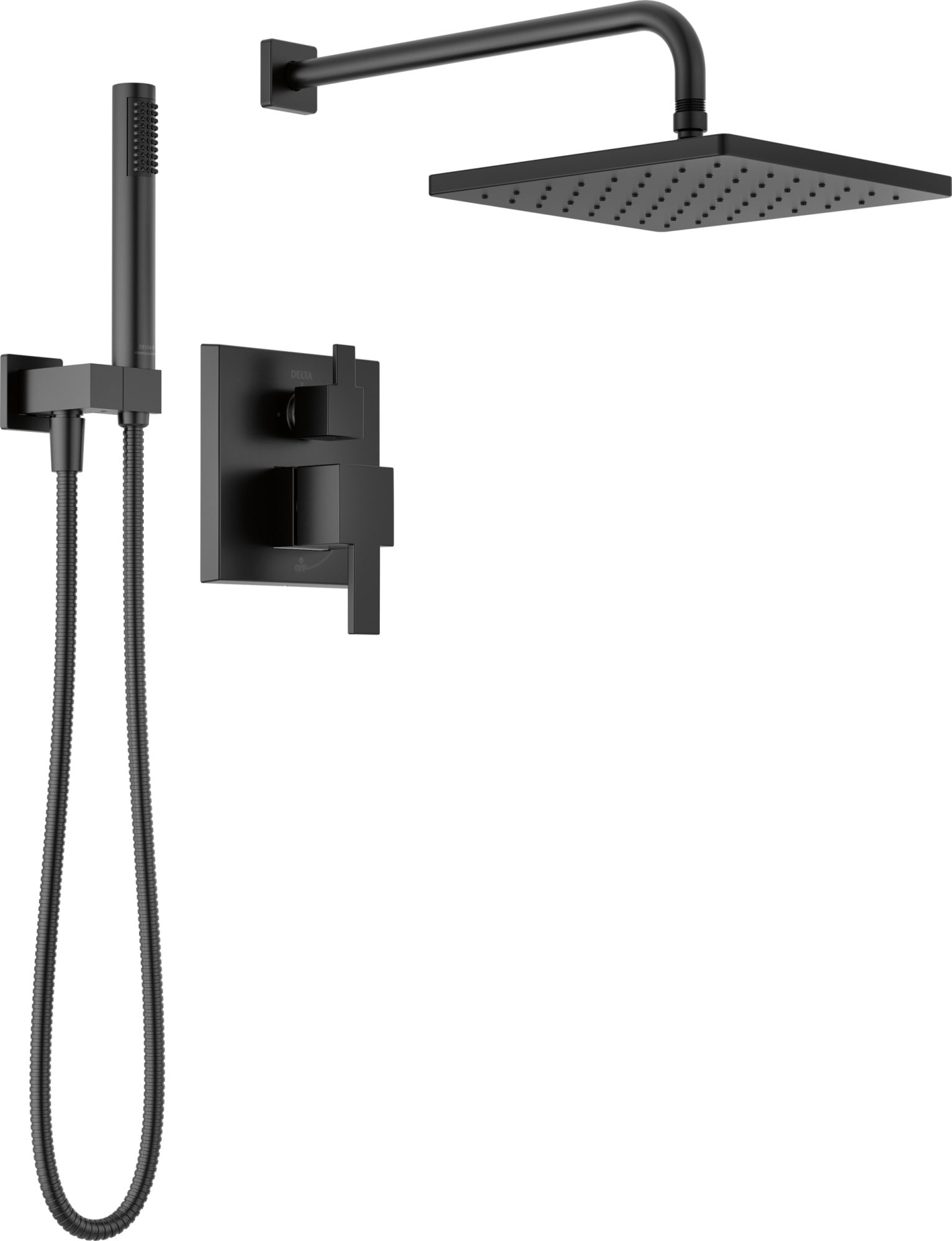 Delta 342701 Modern Square Non Shared Function Shower System