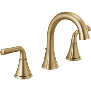 Delta 3533Lf-Mpu Kayra 1.2 GPM Widespread Bathroom Faucet - Bronze