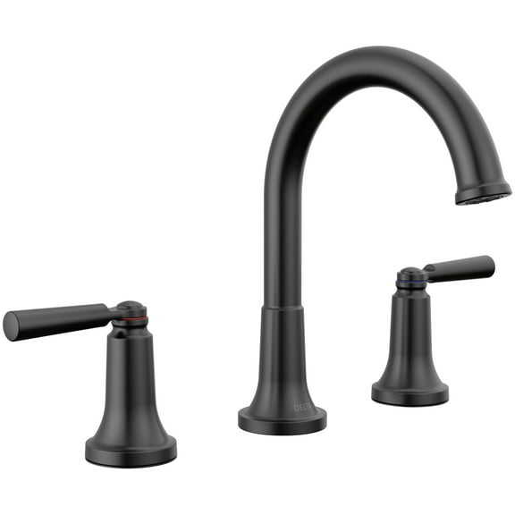 Delta 3535-Mpu-Dst Saylor 1.2 GPM Widespread Bathroom Faucet - Black