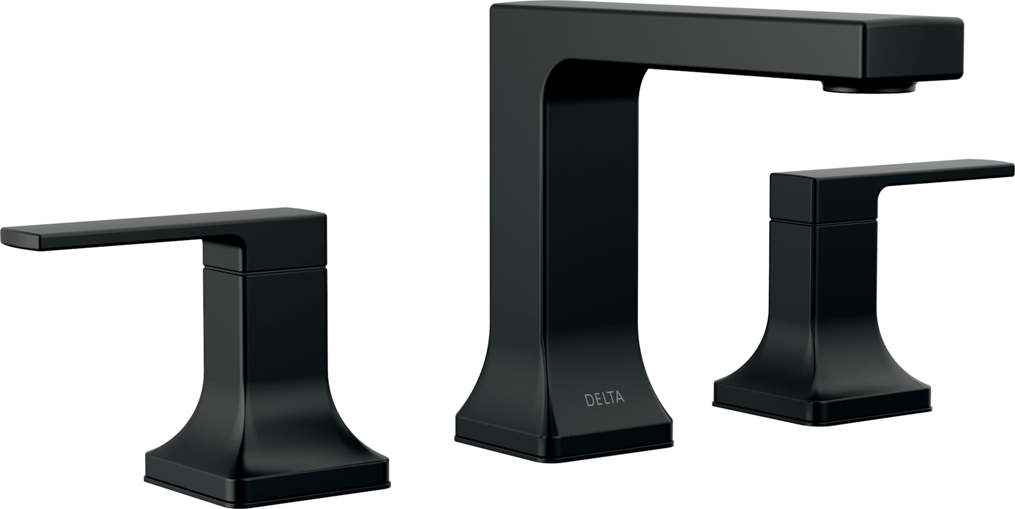 Delta 3537LF-BLMPU Velum 1.2 GPM Widespread Bathroom Faucet - Black