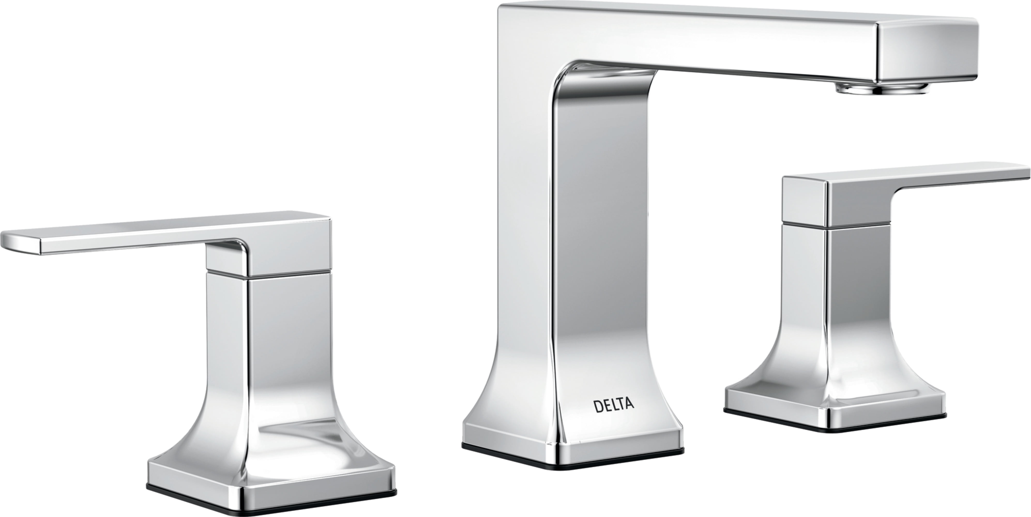 Velum Chrome Widespread Bathroom Faucet with Dual Handles