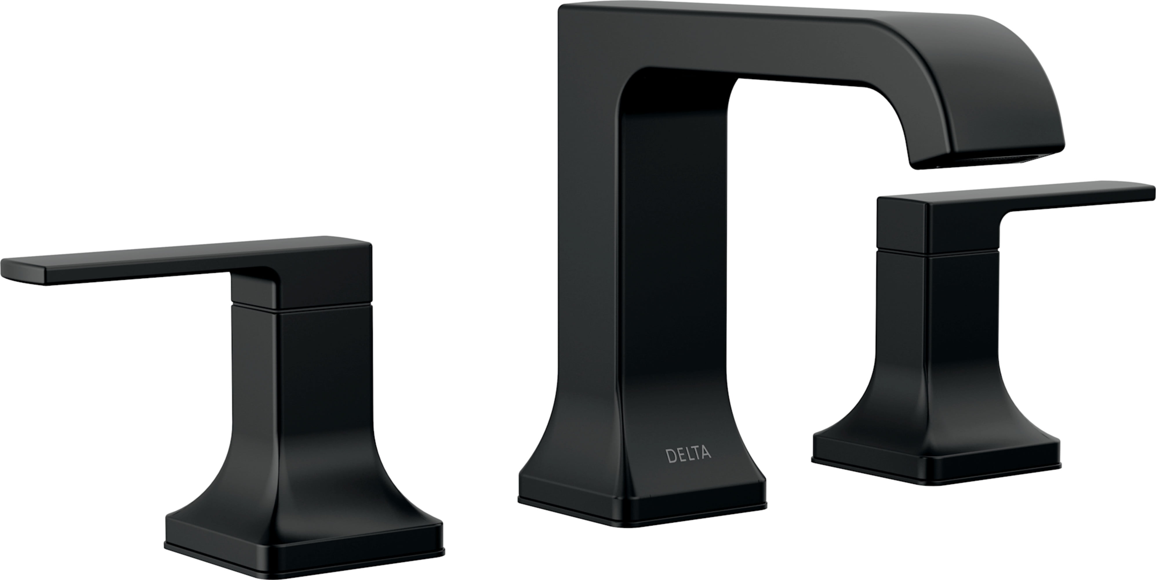 Delta 3539LF-BLMPU Velum 1.2 GPM Widespread Bathroom Faucet - Black