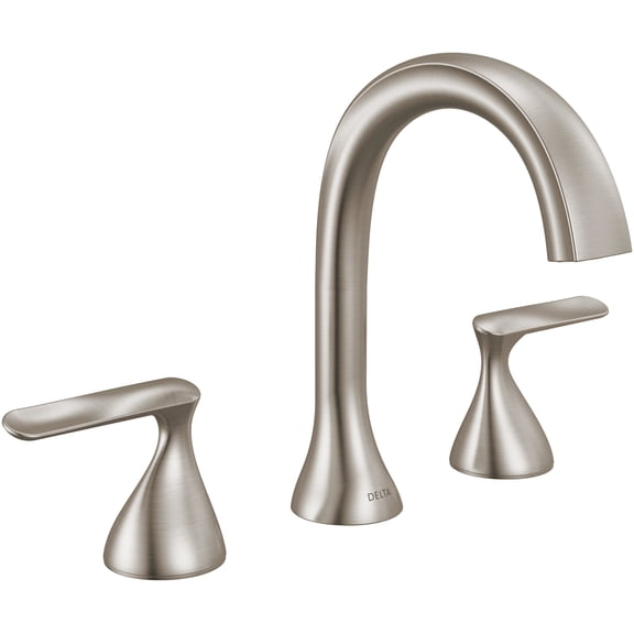 Delta 3545-SS-PR-DST Bonacci 1.2 GPM Widespread Bathroom Faucet - Lumicoat Stainless