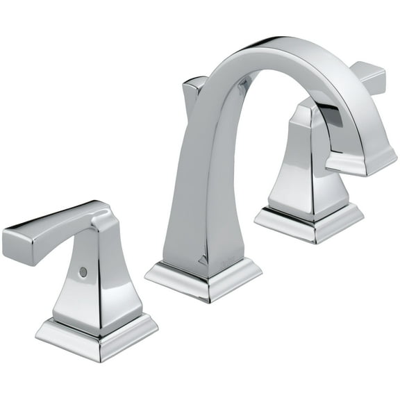 Delta 3551-Mpu-Dst Dryden 1.2 GPM Widespread Bathroom Faucet - Chrome