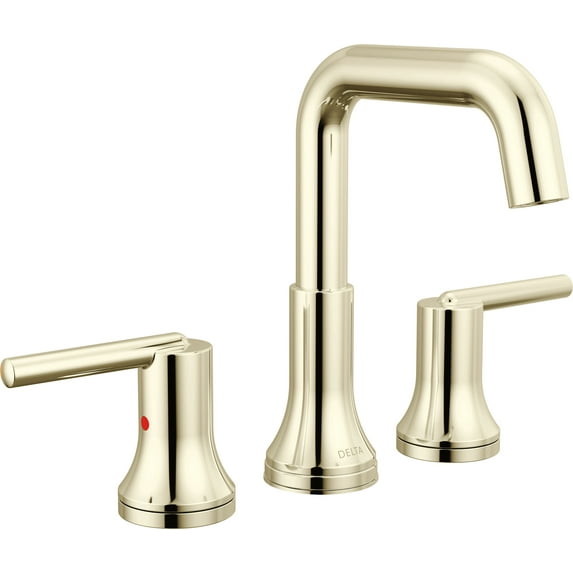 Delta 3554-Mpu-Dst Trinsic 1.2 GPM Widespread Bathroom Faucet - Nickel