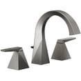 thumbnail image 1 of Delta 35546-KS-PR-MPU-DST Trillian 1.2 GPM Bathroom Sink Faucet Widespread Bathroom Faucet, 1 of 7