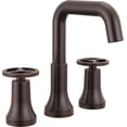 thumbnail image 1 of Delta 35547-RBMPU-DST Trinsic 1.2 GPM Widespread Bathroom Faucet - Bronze, 1 of 7
