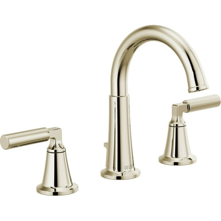 Delta 35548Lf-Mpu Bowery 1.2 GPM Widespread Bathroom Faucet - Nickel