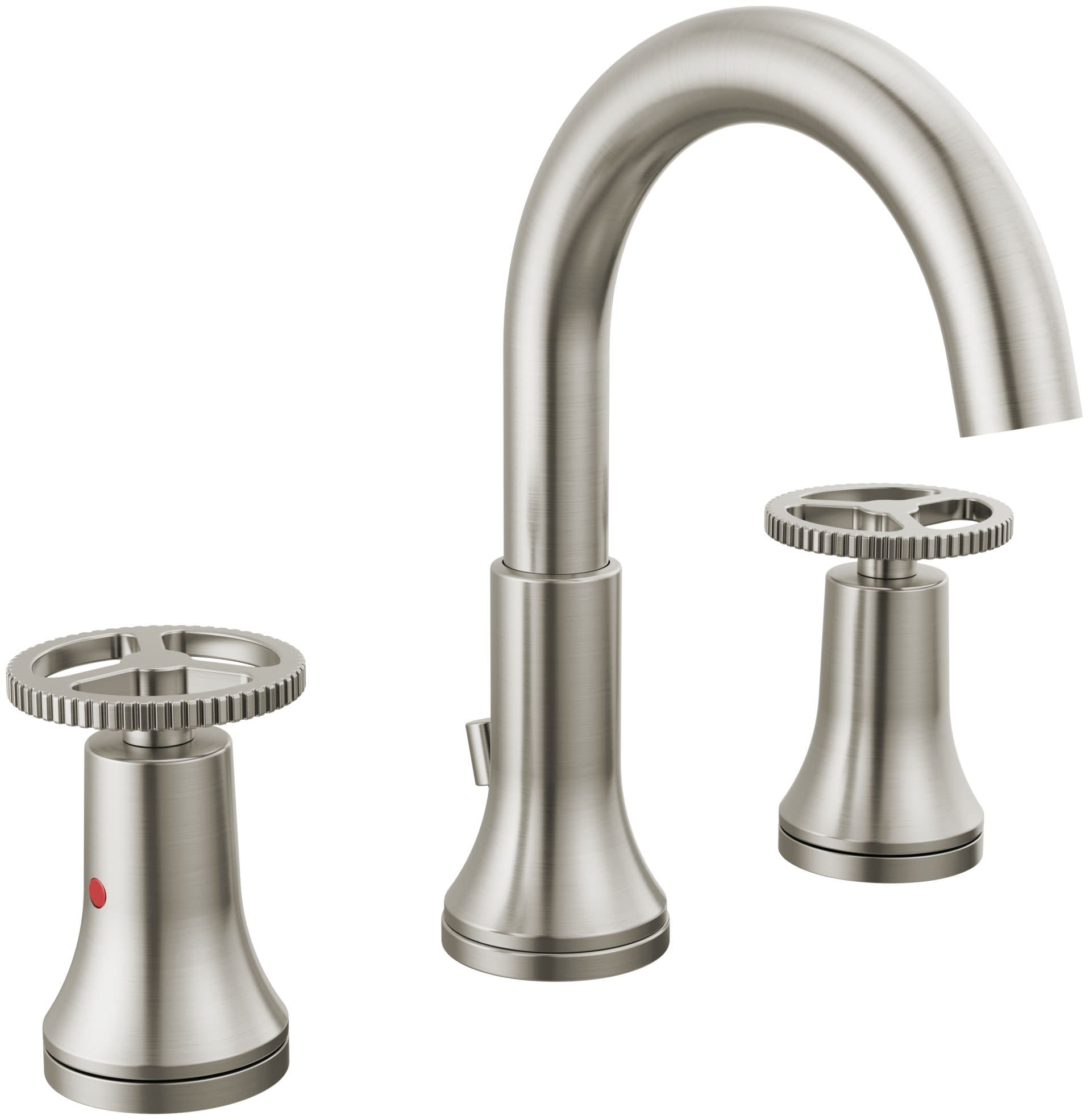 Delta Faucet 3558-BLMPU-DST Trinsic バスルーム蛇口 マットブラック並行輸入 Two Handle Widespread Bathroom Faucet in Polished Nickel 3558