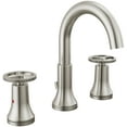 thumbnail image 1 of Delta 3558-Mpu-Dst Trinsic 1.2 GPM Widespread Bathroom Faucet - Brilliance Stainless, 1 of 7