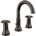 thumbnail image 1 of Delta 3558-RBMPU-DST Trinsic 1.2 GPM Widespread Bathroom Faucet - Bronze, 1 of 7