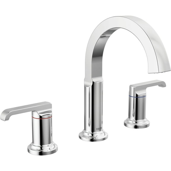 Delta 35588-Dst Tetra 1.2 GPM Widespread Bathroom Faucet - Lumicoat Chrome