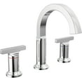 thumbnail image 1 of Delta 355887-Dst Tetra 1.2 GPM Widespread Bathroom Faucet - Lumicoat Chrome, 1 of 7