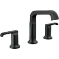 thumbnail image 1 of Delta 35589-Dst Tetra 1.2 GPM Widespread Bathroom Faucet - Black, 1 of 7