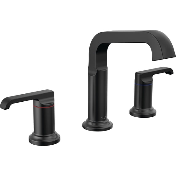 Delta 35589-Dst Tetra 1.2 GPM Widespread Bathroom Faucet - Black